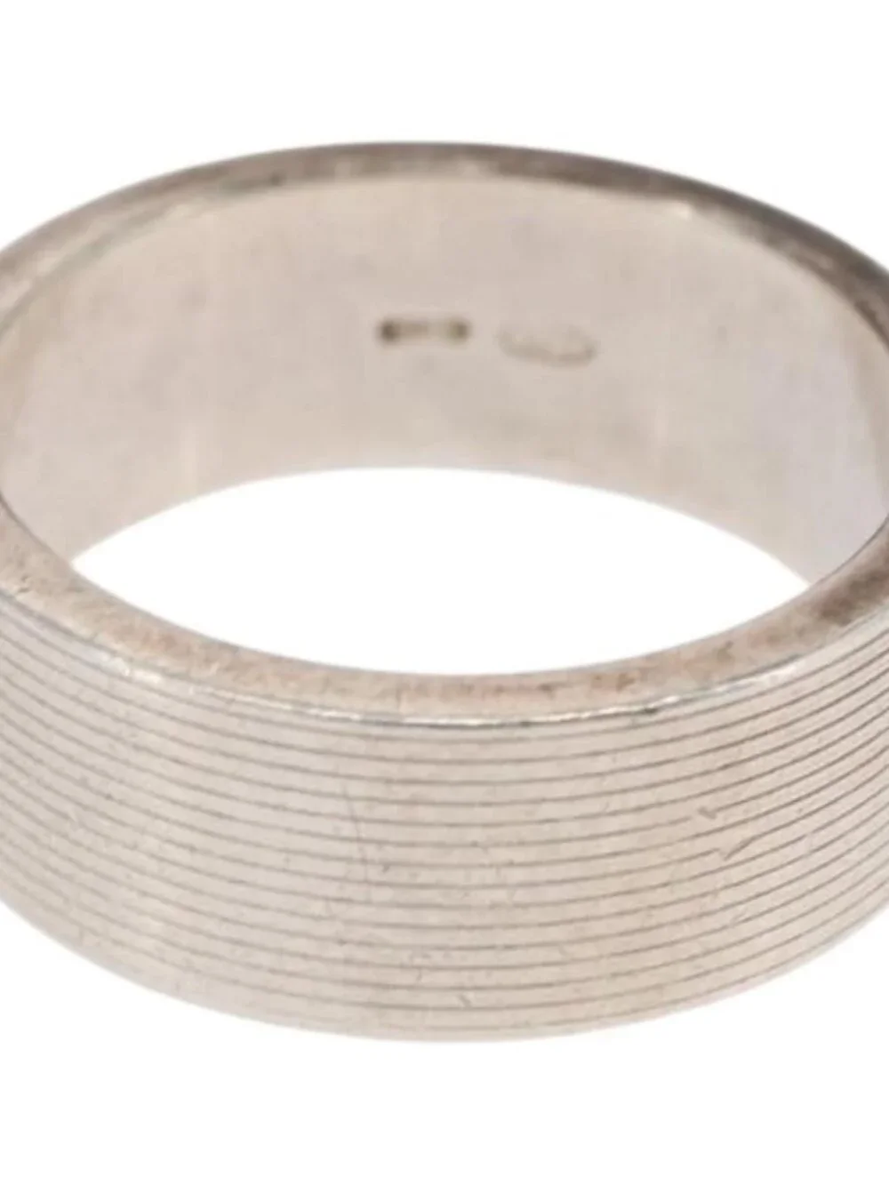 GUCCI Ring Ag925 Silver #4(JP Size) Auth bs32176